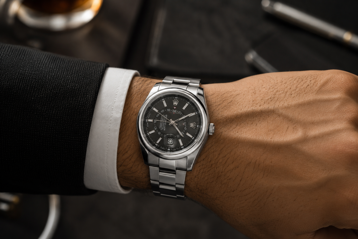 Malakswearx Rolex Executive Luxury Watch