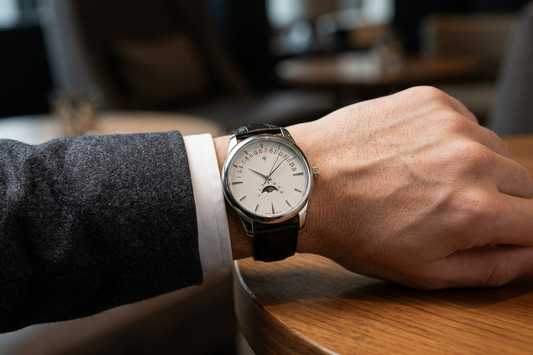Malakswearx | Vacheron Constantin Patrimony Moon Phase Retrograde Date Luxury Watch